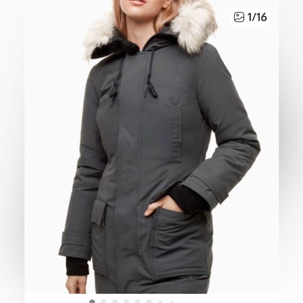TNA Gray Ski & Snow Jacket